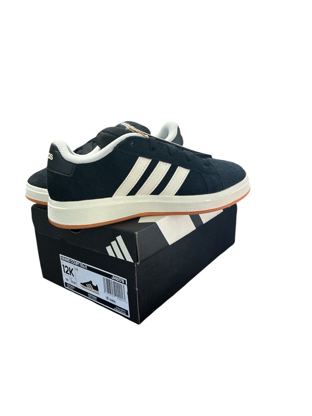 Adidas grand court shoes size 12 toddler